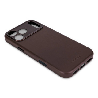 Чехол Decoded Leather Back Cover Mag Case для iPhone 17 Pro (D26IPO17PBC1CN) Chocolate Brown