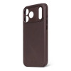 Чехол Decoded Leather Back Cover Mag Case для iPhone 17 Pro (D26IPO17PBC1CN) Chocolate Brown