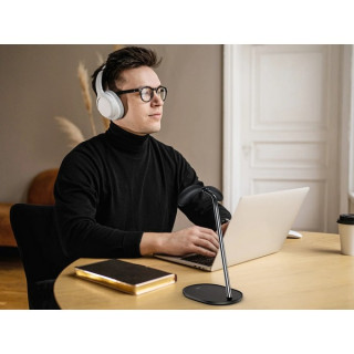 Подставка для наушников Benks L40 Grand Headphone Stand (C.Q.EJ.00.SR.A003) Silver White
