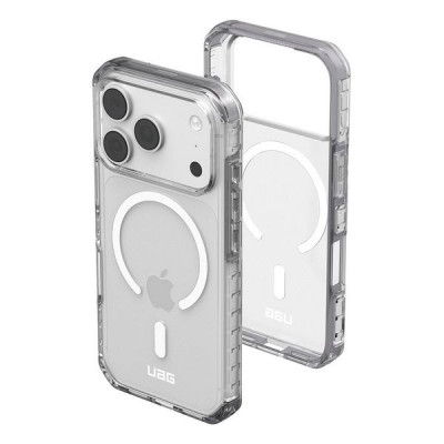 Чехол UAG Plyo LT MagFit для iPhone 18 Pro/17 Pro 6.3" (11459311433B) Ice/Smoke