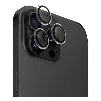Защитное стекло для камеры Uniq OPTIX Camera Lens ClearShield для iPhone 16 Pro/16 Pro Max (IP6.3P-6.9P(2024)-LENSCLR) Clear