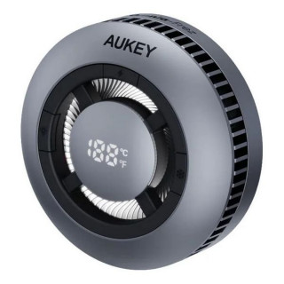 Беспроводное зарядное устройство Aukey Magnetic Cooler Qi2 15W (AMC-LC-G10) серый