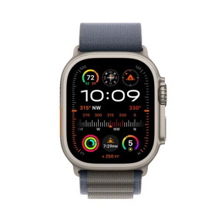 Ремешок Apple Trail Loop для Apple Watch 49 мм размер S Blue Alpine (MT5J3ZM/A)