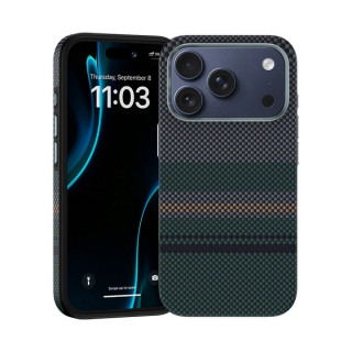 Чехол Benks Aurora ArmorPro Case Kevlar для iPhone 17 Pro Max 6.9" (C.K.FL.AP.SR.C070) арктическое ночное небо