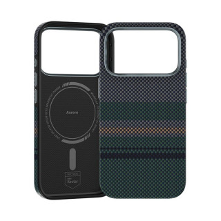 Чехол Benks Aurora ArmorPro Case Kevlar для iPhone 17 Pro Max 6.9" (C.K.FL.AP.SR.C070) арктическое ночное небо