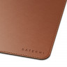 Коврик для мыши Satechi Vegan-Leather Premium Desk Mat (ST-LPDMN) коричневый