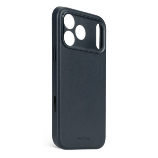 Чехол Decoded Leather Back Cover Mag Case для iPhone 17 Pro (D26IPO17PBC1NW) Navy Shadow