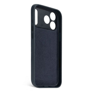 Чехол Decoded Leather Back Cover Mag Case для iPhone 17 Pro (D26IPO17PBC1NW) Navy Shadow