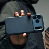 Чехол Decoded Leather Back Cover Mag Case для iPhone 17 Pro (D26IPO17PBC1NW) Navy Shadow