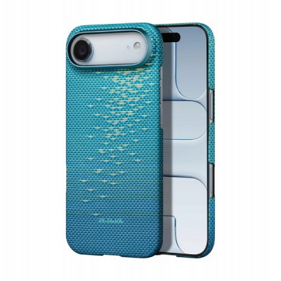 Чехол Pitaka Edge (Ultra-Slim) Case для iPhone Air 6.5" (KI1704AG) Lucid Blue