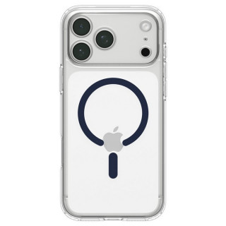 Чехол Spigen Ultra Hybrid MagFit для iPhone 18 Pro Max / 17 Pro Max (ACS12121) Clear Deep Blue