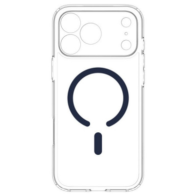 Чехол Spigen Ultra Hybrid MagFit для iPhone 18 Pro Max / 17 Pro Max (ACS12121) Clear Deep Blue