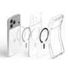 Чехол Spigen Ultra Hybrid MagFit для iPhone 18 Pro Max / 17 Pro Max (ACS12121) Clear Deep Blue
