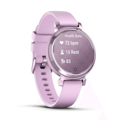 Умные часы Garmin Lily 2 сиреневый металлик с сиреневым силиконовым ремешком (010-02839-01)
