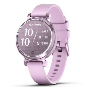 Умные часы Garmin Lily 2 сиреневый металлик с сиреневым силиконовым ремешком (010-02839-01)