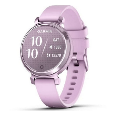 Умные часы Garmin Lily 2 сиреневый металлик с сиреневым силиконовым ремешком (010-02839-01)