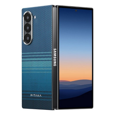 Чехол Pitaka Tactile Woven Case для Samsung Galaxy Z Fold 6 Восход Луны (Moonrise) FMFold6