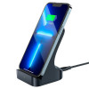 Беспроводное зарядное устройство AceFast E14 Wireless Charger Desktop Holder (AF-E14-GY) Space Gray