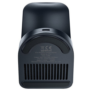 Беспроводное зарядное устройство AceFast E14 Wireless Charger Desktop Holder (AF-E14-GY) Space Gray