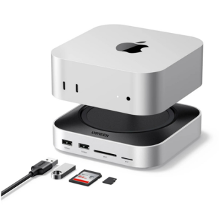 Док-станция UGREEN CM841 11-in-1 Docking Station для Mac Mini M4/M4 Pro with NVMe SSD Enclosure (65487)