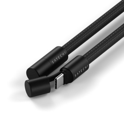 Зарядный кабель/ремень через плечо Satechi OntheGo Crossbody Lanyard Cable 60W 1.5 м (ST-LOTGLK) Black