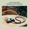 Зарядный кабель/ремень через плечо Satechi OntheGo Crossbody Lanyard Cable 60W 1.5 м (ST-LOTGLK) Black