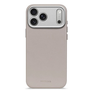 Чехол Decoded Leather Back Cover Mag Case для iPhone 17 Pro (D26IPO17PBC1SY) Solid Clay