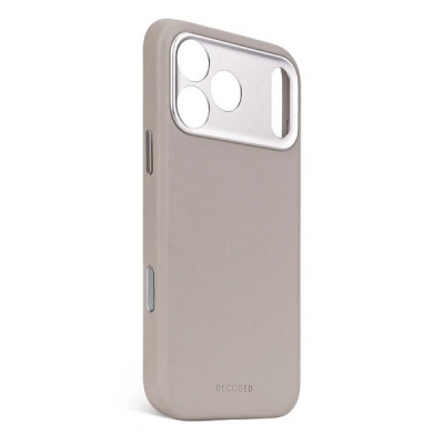 Чехол Decoded Leather Back Cover Mag Case для iPhone 17 Pro (D26IPO17PBC1SY) Solid Clay