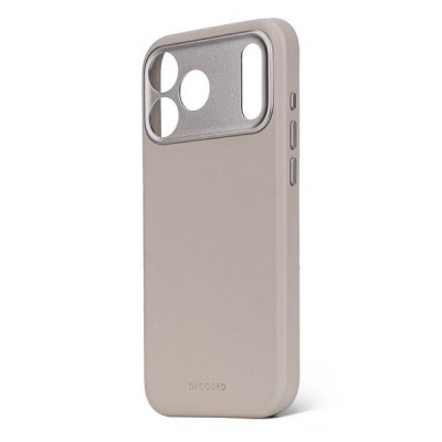 Чехол Decoded Leather Back Cover Mag Case для iPhone 17 Pro (D26IPO17PBC1SY) Solid Clay