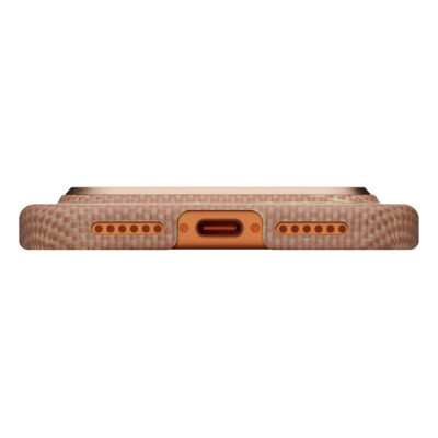 Чехол Pitaka Edge (Ultra-Slim) Case для iPhone 17 Pro 6.3" (KI1705AG) Golden Glint