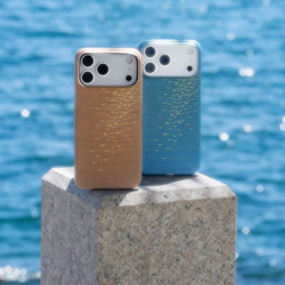 Чехол Pitaka Edge (Ultra-Slim) Case для iPhone 17 Pro 6.3" (KI1705AG) Golden Glint