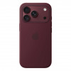 Чехол Apple Silicone Case MagSafe для iPhone 18 Pro (MK8U4) Burgundy