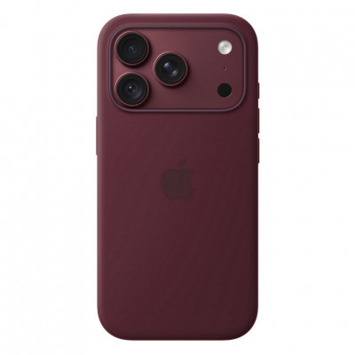 Чехол Apple Silicone Case MagSafe для iPhone 18 Pro (MK8U4) Burgundy