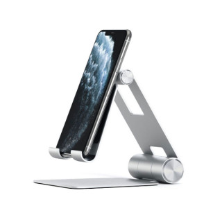 Настольная подставка Satechi R1 Aluminum Multi-Angle Tablet Stand для мобильных устройств (ST-R1), серебряный