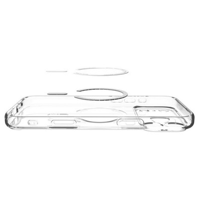 Чехол Spigen Ultra Hybrid MagFit для iPhone 18 Pro / 17 Pro (ACS12156) Clear Graphite