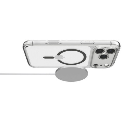 Чехол Spigen Ultra Hybrid MagFit для iPhone 18 Pro / 17 Pro (ACS12156) Clear Graphite