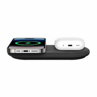 Беспроводное зарядное устройство Belkin BoostCharge Pro 2 в 1 15 Вт (WIZ021myBK) черный