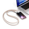 Зарядный кабель/ремень через плечо Satechi OntheGo Crossbody Lanyard Cable 60W 1.5 м (ST-LOTGLR) Desert Rose