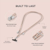 Зарядный кабель/ремень через плечо Satechi OntheGo Crossbody Lanyard Cable 60W 1.5 м (ST-LOTGLR) Desert Rose