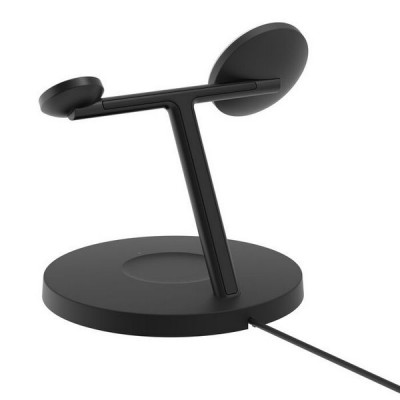 Беспроводное зарядное устройство Belkin BoostCharge Pro 3-in-1 Wireless Charging Stand Qi2 15 Вт (WIZ032kqBK)