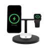 Беспроводное зарядное устройство Belkin BoostCharge Pro 3-in-1 Wireless Charging Stand Qi2 15 Вт (WIZ032kqBK)