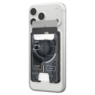 Картхолдер Spigen Ultra Hybrid V2 (AFA11304) Zero One Black