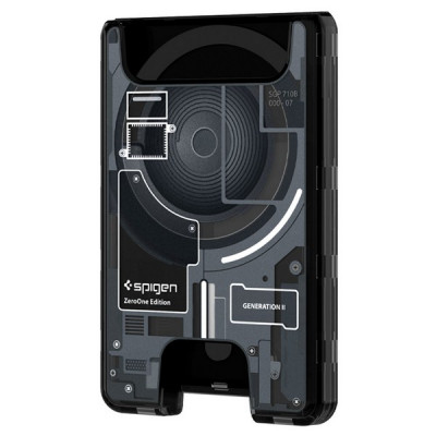 Картхолдер Spigen Ultra Hybrid V2 (AFA11304) Zero One Black