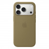 Чехол Apple Silicone Case MagSafe для iPhone 18 Pro (MK8V4) Olive