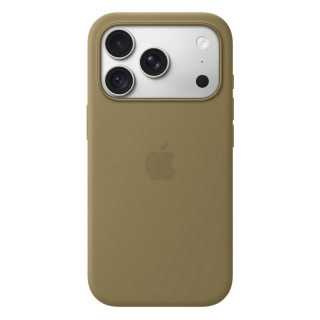 Чехол Apple Silicone Case MagSafe для iPhone 18 Pro (MK8V4) Olive