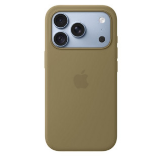 Чехол Apple Silicone Case MagSafe для iPhone 18 Pro (MK8V4) Olive