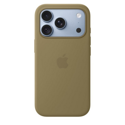 Чехол Apple Silicone Case MagSafe для iPhone 18 Pro (MK8V4) Olive