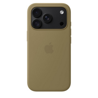 Чехол Apple Silicone Case MagSafe для iPhone 18 Pro (MK8V4) Olive