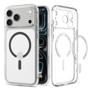 Чехол Spigen Ultra Hybrid MagFit для iPhone 18 Pro Max / 17 Pro Max (ACS12119) Clear Graphite
