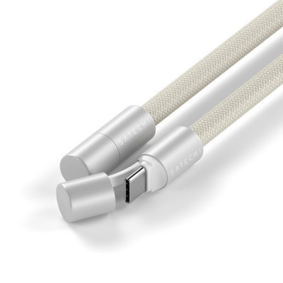 Зарядный кабель/ремень через плечо Satechi OntheGo Crossbody Lanyard Cable 60W 1.5 м (ST-LOTGLW) Sand